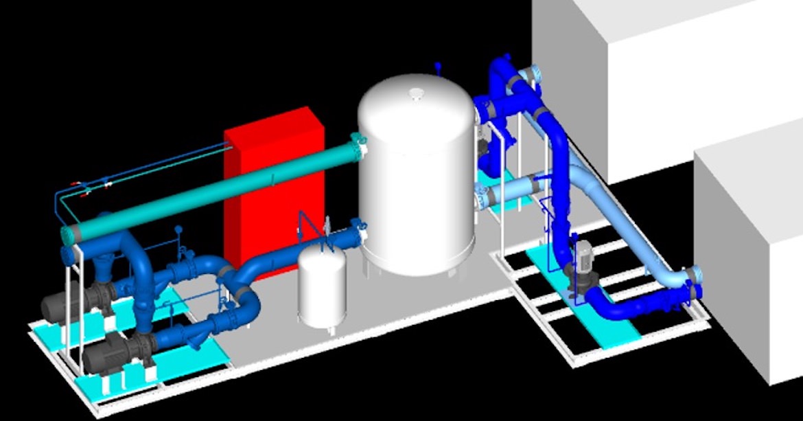 Skid Production Eau Froide